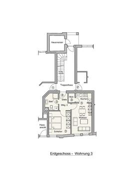 Foto - 2 Zimmer Etagenwohnung in Bernburg (Saale)