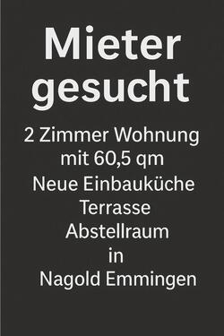 Foto - 2 Zimmer Wohnung in Nagold Emmingen