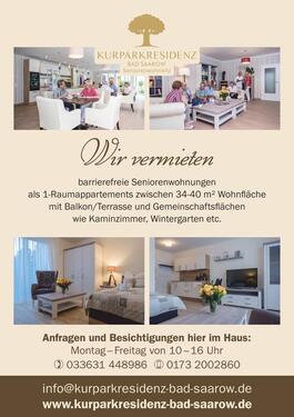 Foto - Altersgerechtes Wohnen Seniorenwohnanlage Bad Saarow