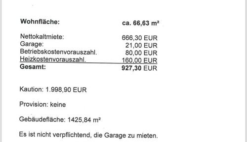 Foto - 3Zimmer Whg in Töplitz anzubieten