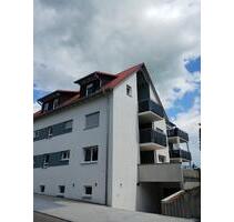 3 Zi.-Whg. (Baujahr 2023) mit Terrasse, EBK und Tiefgarage - Frankenhardt