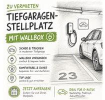 Tiefgaragenstellplatz mit Wallbox in Innenstadtnähe zu vermieten - Bamberg Gärtnerstadt