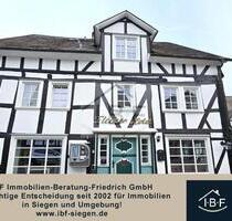 Historisches Café in der Altstadt von Freudenberg