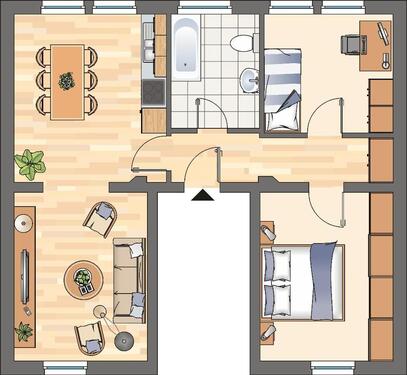 Foto - 3 Zimmer Etagenwohnung zur Miete in Dortmund