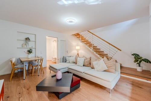 Foto - 3 Zimmer 100qm Maisonette Wohnung Terrasse + Balkon! Vollmöbliert