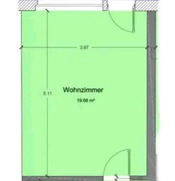 Foto - 2 Zimmer Erdgeschoßwohnung zur Miete in Hamburg