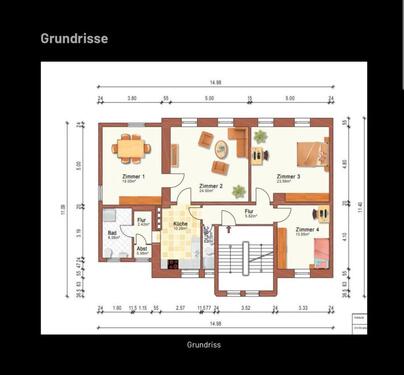 Foto - 4 Zimmer Etagenwohnung zum Kaufen in Bretten