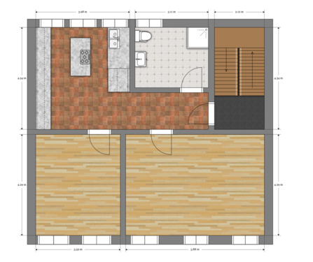 Foto - Etagenwohnung in Burg zur Miete