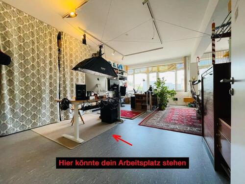 Foto - Büroraum (45qm) Arbeitsplatz, inkl. Strom, Heizung, Internet