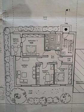 Foto - 3 Zi. Wohnung in Plattling zu vermieten