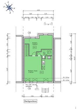 Foto - 4 Zimmer Maisonettenwohnung zur Miete in Lübeck