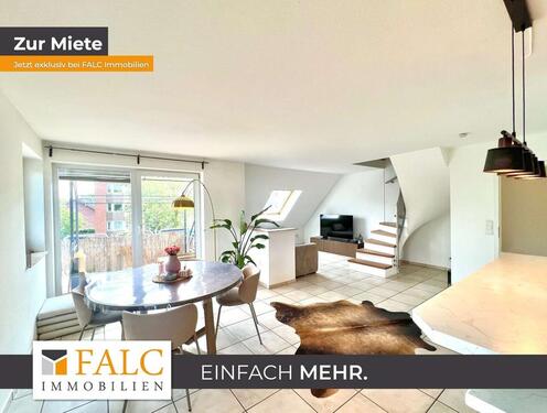 Foto - Möblierte Maisonette mit Balkon & TG in Düsseldorf-Unterrath– 1 Jahr befristet, Verlängerung möglich