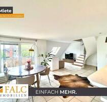 Möblierte Maisonette mit Balkon & TG in Düsseldorf-Unterrath– 1 Jahr befristet, Verlängerung möglich