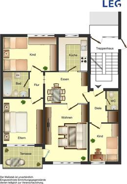 Foto - Demnächst frei! 4-Zimmer-Wohnung in Neunkirchen-Zeppenfeld
