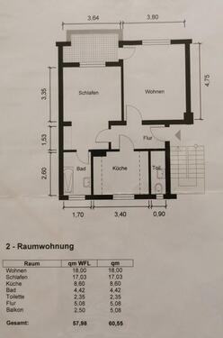 Foto - Nachmieter für Wohnung in Halle (Saale) Rosengarten ab 01.12.
