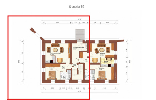 Foto - 1 Zimmer Erdgeschoßwohnung zur Miete in Haselbachtal