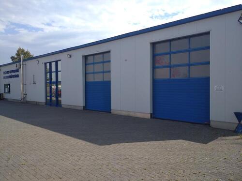 Foto - Halle mit Werkstatt- und Bürofläche im Gewerbegebiet in Guxhagen