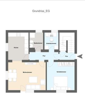 Foto - 1 - 2 Einfamilienhaus 2 Wohnungen Garage