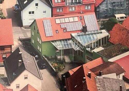 Foto - Wohnhaus Miethaus mit Wintergarten, Scheune, Garagen, Lager