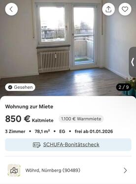 Foto - Wohnung zu vermieten bei wördersee