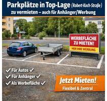 Parkplätze Robert Koch Str. zu vermieten, auch AnhängerWerbung - Oerlinghausen