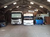 Foto - Winterlager Stellplatz für Wohnwagen Wohnmobile Autos Boote