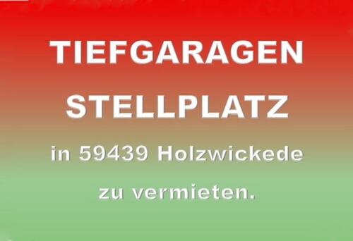 Foto - TIEFGARAGEN-STELLPLATZ zu vermieten - Pkw Cabrio Motorrad Camper
