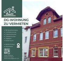 Charmante Dachgeschosswohnung mit Balkon in Erfurt-Hochheim – Ideal für Singles oder Paare