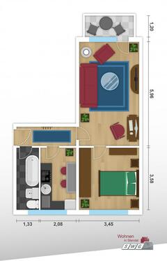 Foto - Etagenwohnung in Stendal