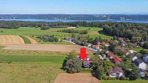 Foto - Baugrundstück mit traumhaftem Weitblick in Pöcking