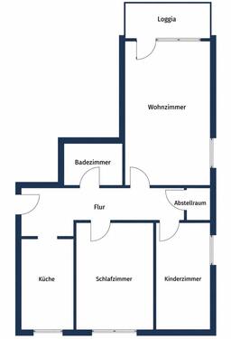 Foto - Zu verkaufen 3 Zimmer Wohnung 71,5 m2.