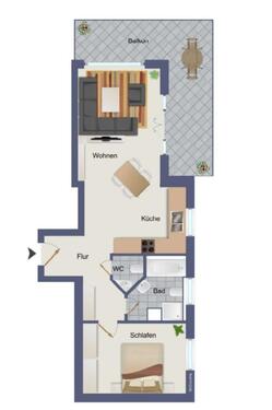 Foto - Etagenwohnung zur Miete in Cuxhaven