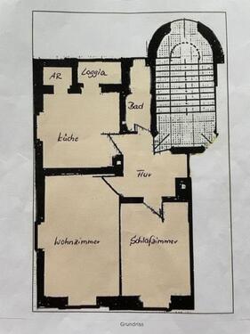 Foto - 2 Zimmer Etagenwohnung in Zwickau