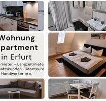 Ferienwohnung Apartment zur Langzeitmiete - Erfurt Zentrum