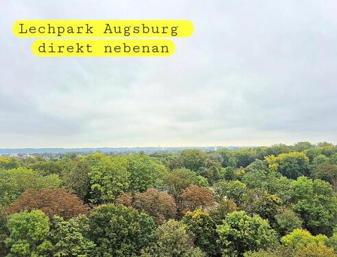 Foto - Augsburg Herrenbach: provisionsfrei 4-Zimmer-Wohnung mit Balkon