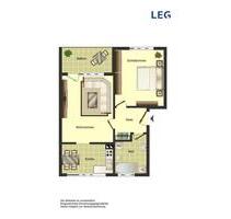 Demnächst frei! 2-Zimmer-Wohnung in Bergkamen Weddinghofen