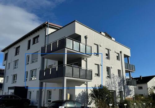 Foto - Sonnige 2-Zimmer Wohnung mit Balkon im 2. OG in Crailsheim