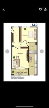 Foto - 2-Zimmer Wohnung mit Wohnberechtigungsschein(2Personen)