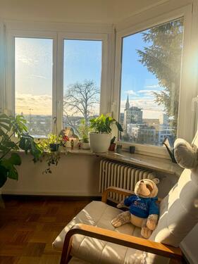 Foto - Großes, helles WG-Zimmer mit Münsterblick in entspannter 7er-WG