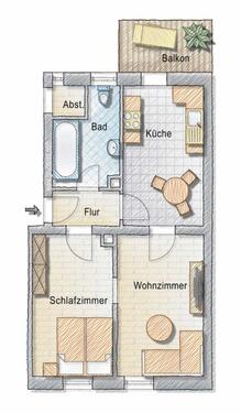 Foto - Etagenwohnung zur Miete in Nürnberg