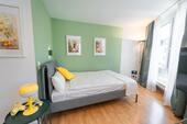 Foto - Modern möblierte 1,5-Zimmer Wohnung mit Balkon in zentraler Lage