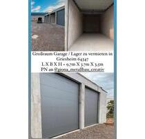 Lager Garage Stellplatz - 500,00&nbsp;EUR Miete, in Griesheim (PLZ: 64347)