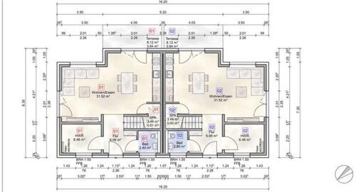 Foto - 4 Zimmer Doppelhaushälfte zur Miete in Burgdorf