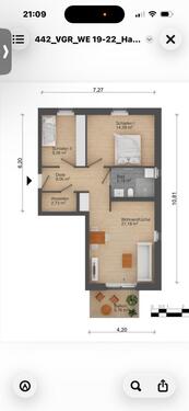 Foto - 3-Raumwohnung mit Balkon in LindenbergAhrensfelde