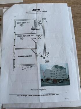 Foto - 2 Zimmer Wohnung in Gießen, 60m2