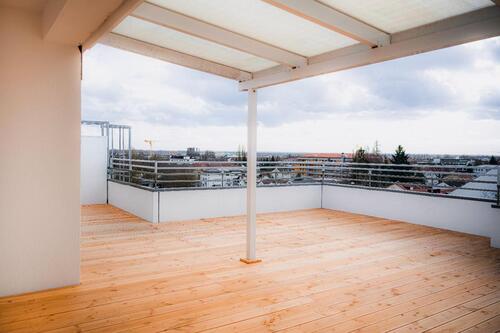 Foto - Penthouse mit spektakulärem Stadtblick & 40 m² Dachterrasse – frisch saniert, 7. OG mit Aufzug