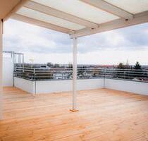 Penthouse mit spektakulärem Stadtblick & 40 m² Dachterrasse – frisch saniert, 7. OG mit Aufzug - Deggendorf