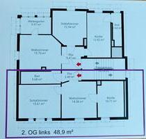 Frisch renovierte 2-Zimmer-Wohnung mit Einbauküche - Gotha