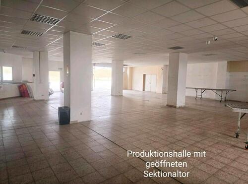 Foto - Großzügige Produktions- und Lagerhalle, Gewerbehalle, Lager