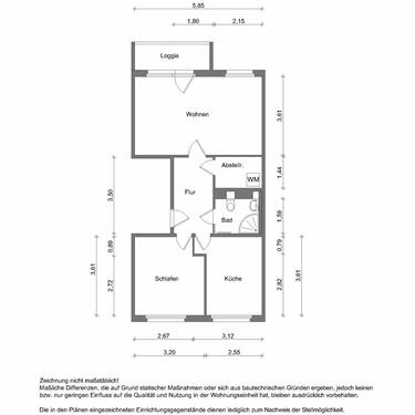 Foto - Etagenwohnung zur Miete in Zwickau